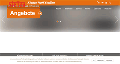 Desktop Screenshot of kuechentreff-steffen.de